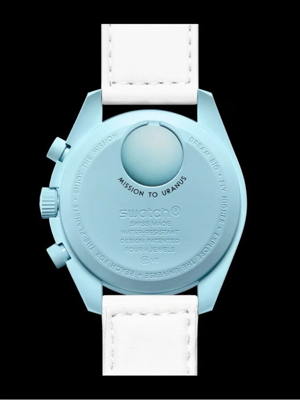 Omega x Swatch Speedmaster Moonwatch - Light Blue Chronograph